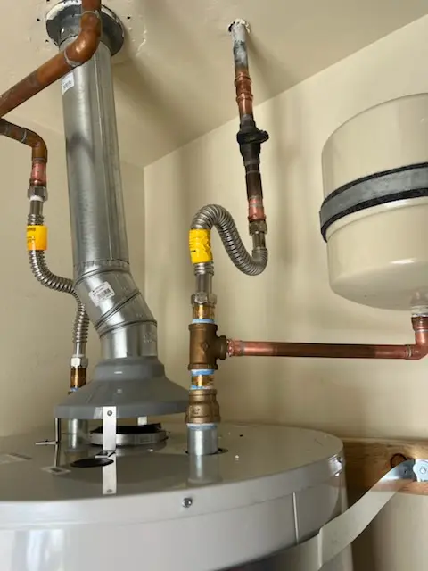 Water heater installation and plumbing repair in Woodhaven